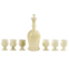 Picture of Velvet Bottle Set – Crafted Elegance in Natural Marble