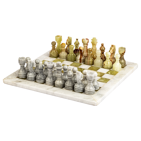 Picture of Stone Chess Set – A Fusion of Craftsmanship and Timeless Elegance