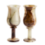 Picture of Marble Long-Stem Cherry Goblet Set – Timeless Elegance in Handcrafted Stone