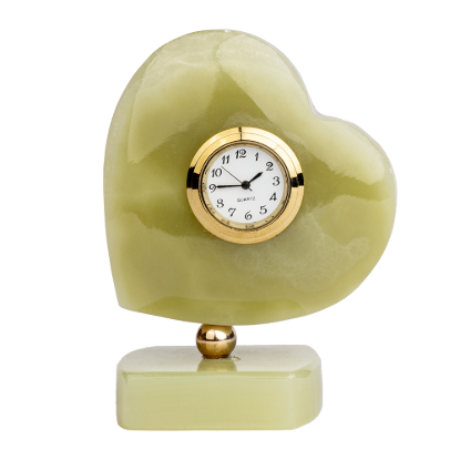 Picture of Marble Heart Clock – A Blend of Elegance, Emotion, and Iranian Stone Artistry