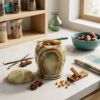 Picture of Large Onyx Spice Jar – A Fusion of Authenticity, Functionality & Natural Beauty