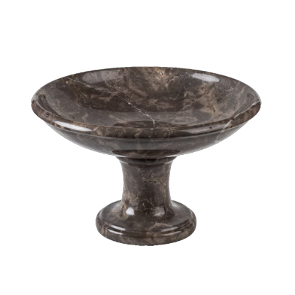 Picture of Natural Stone Pedestal Bowl – Timeless Elegance in Sculpted Stone