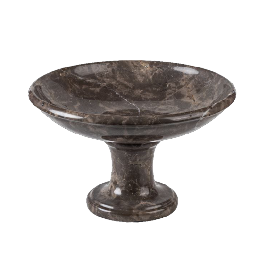 Picture of Natural Stone Pedestal Bowl – Timeless Elegance in Sculpted Stone
