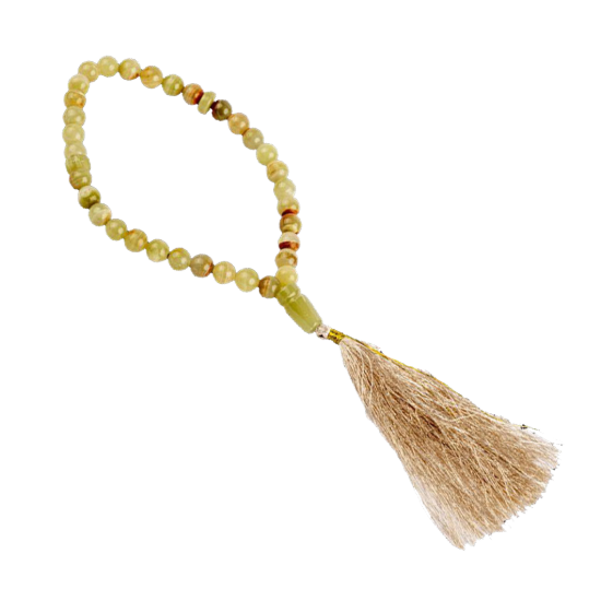 Picture of Natural Stone Tasbih – A Harmony of Spiritual Tradition and Artistic Simplicity