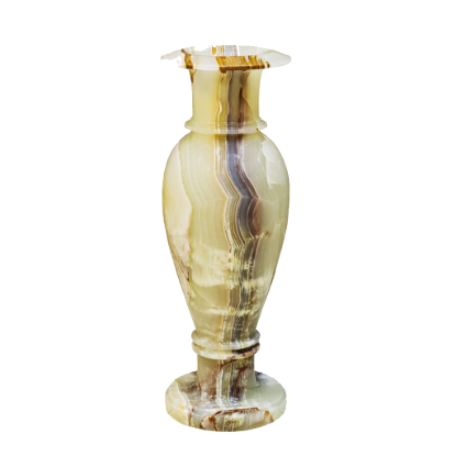 Picture of Luxury Onyx Stone Vase – A Harmony of Nature and Artistic Refinement